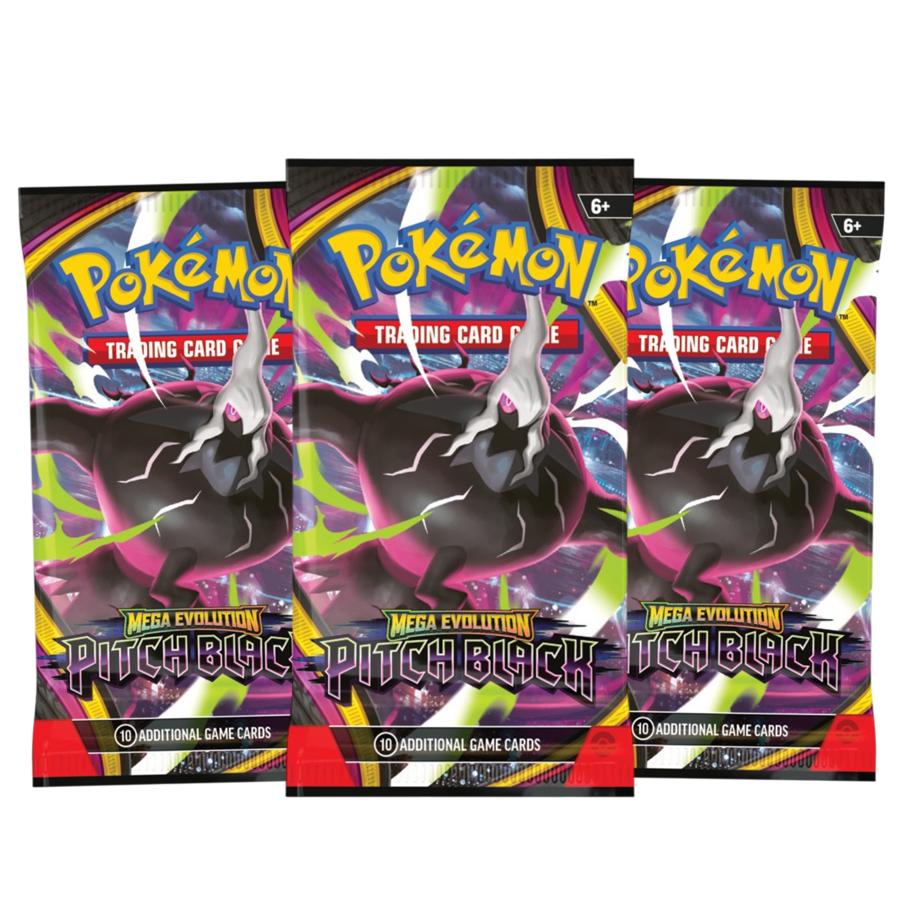Pokemon Pitch Black 3-Booster Pack Bundle | TheTcgCollect