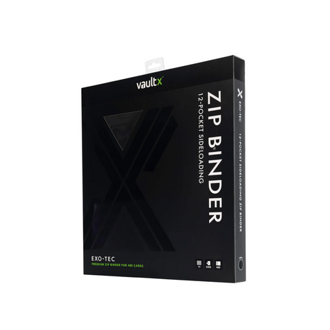 Vault X Exo-Tec Zip Binder 12-Pocket