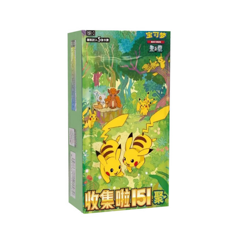 Pokemon 151 Gathering Slim Booster Box (Chinese)