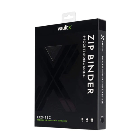 Vault X Exo-Tec Zip Binder 4-Pocket