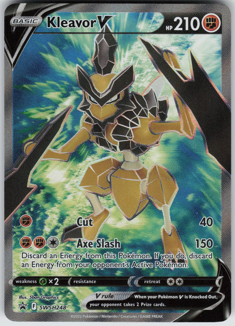 Kleavor V (Full Art) SWSH248 NM