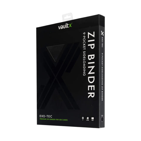 Vault X Exo-Tec Zip Binder 9-Pocket