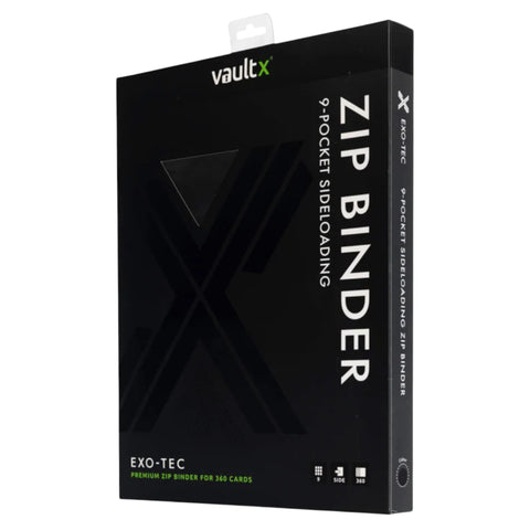 Vault X Exo-Tec Zip Binder 9-Pocket