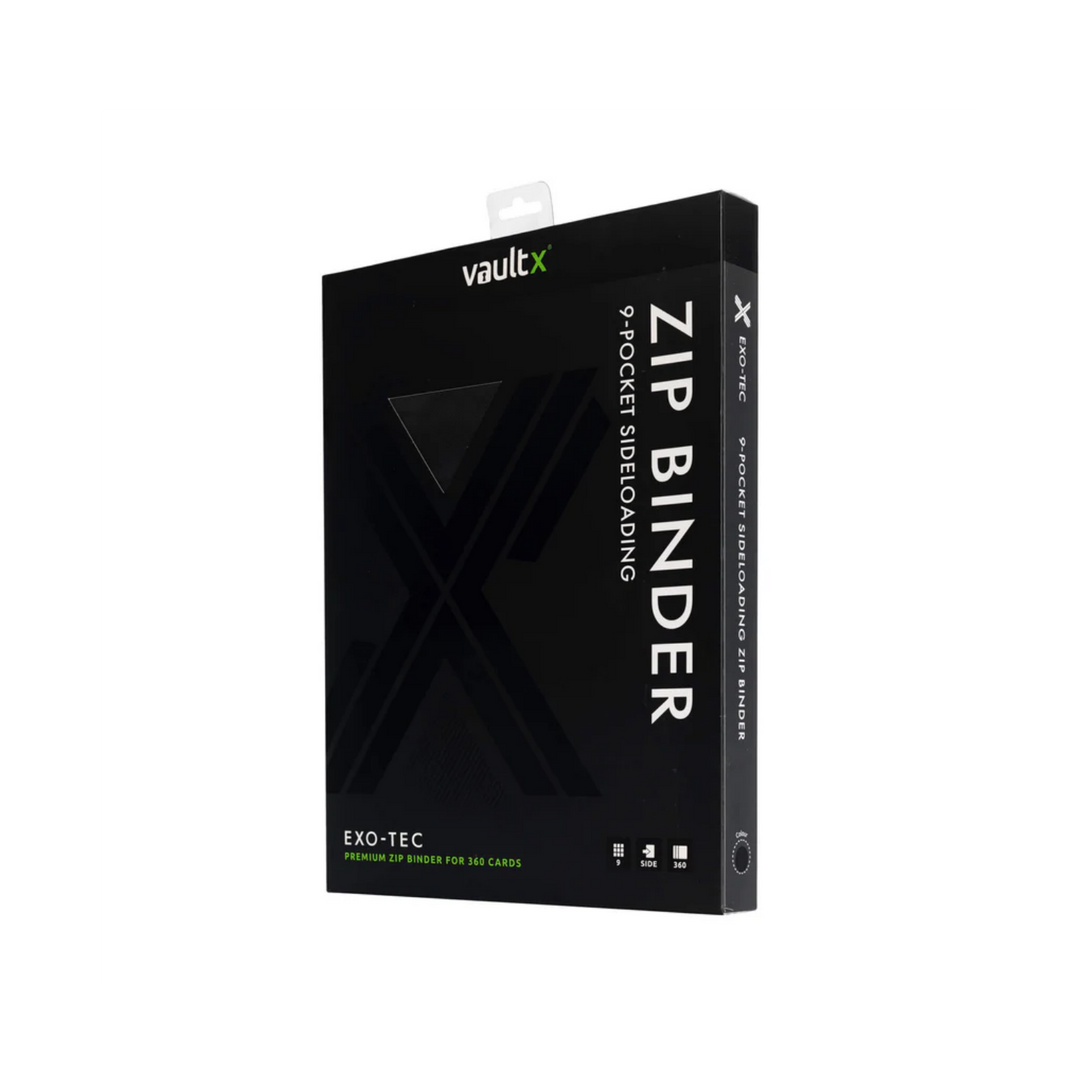 Vault X Exo-Tec Zip Binder 9 Pocket - Exo-Tec Material – TheTcgCollect
