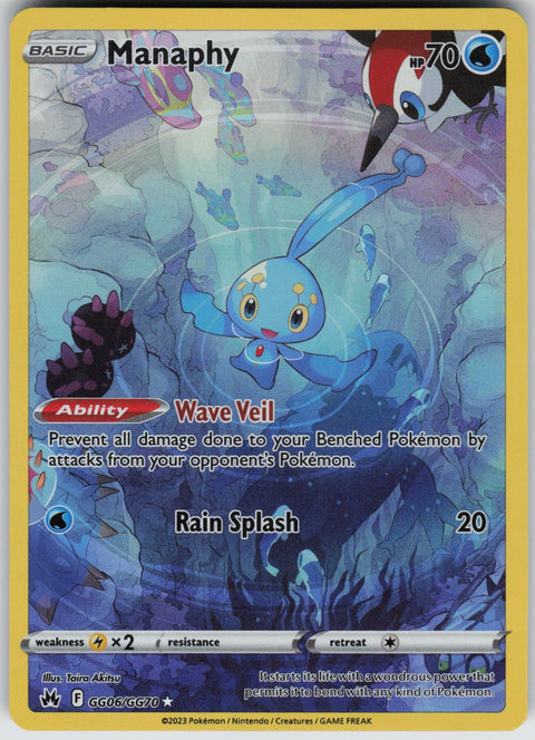 Manaphy GG06/GG70 NM