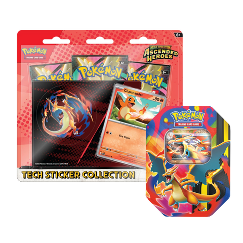 Pokemon Ascended Heroes + Mega Tin Bundle