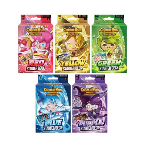 CookieRun TCG Starter Deck Assortment 5ct