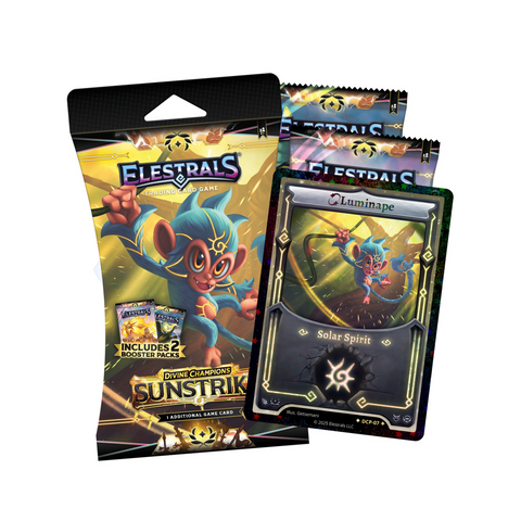 Elestrals TCG: Divine Champions Sunstrike - Stellar Luminape Double Blister Pack
