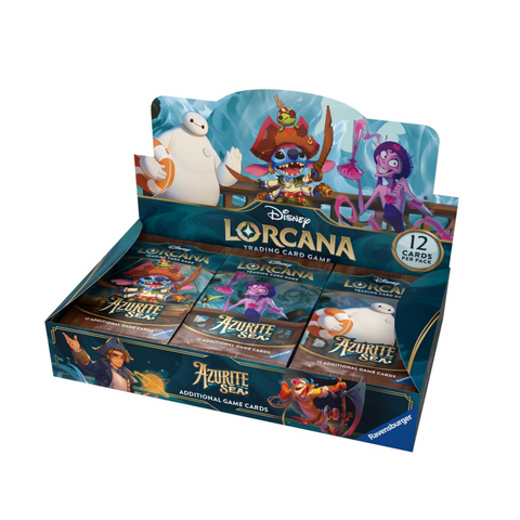 Disney Lorcana Azurite Sea Booster Box