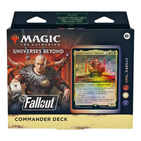 Magic: The Gathering Universes Beyond Fallout Commander Deck (set of 4)