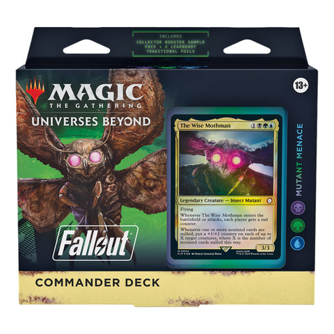 Magic: The Gathering Universes Beyond Fallout Commander Deck (set of 4)