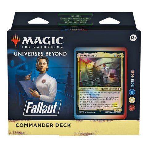 Magic: The Gathering Universes Beyond Fallout Commander Deck (set of 4)