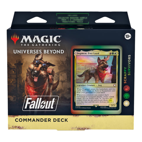 Magic: The Gathering Universes Beyond Fallout Commander Deck (set of 4)