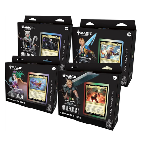 MTG: Final Fantasy Commander Deck 4ct