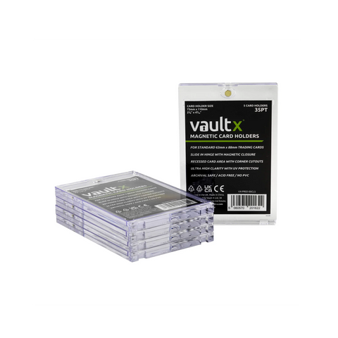 Vault X: Magnetic Card Holders 35pt [5ct]