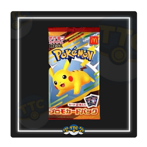 McDonald's Pikachu Promo Card Pack 2025