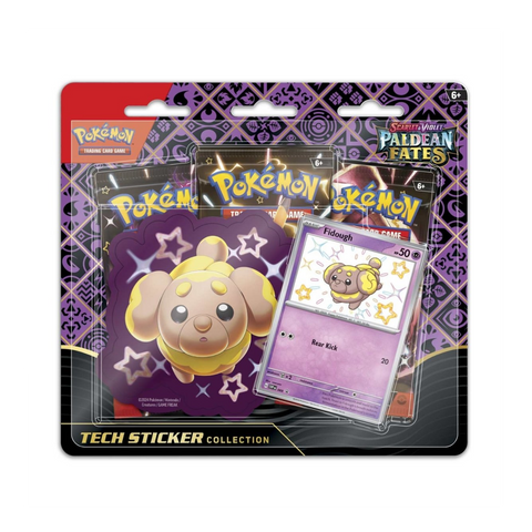 Pokemon Paldean Fates Tech Sticker Collection