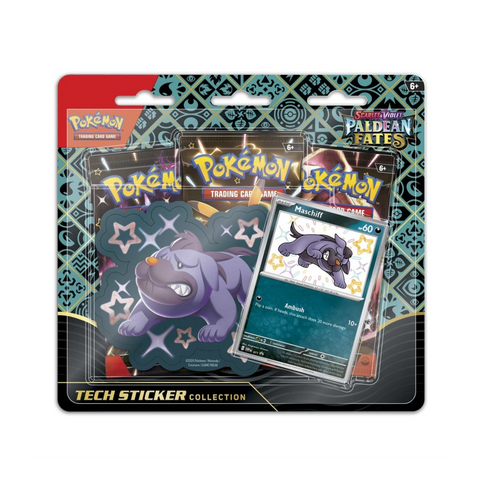 Pokemon Paldean Fates Tech Sticker Collection