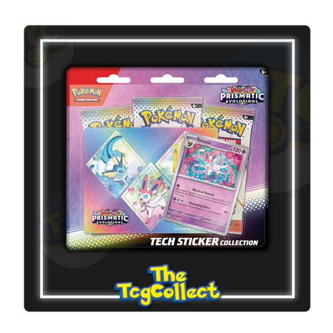 Prismatic Evolutions Tech Sticker Collection