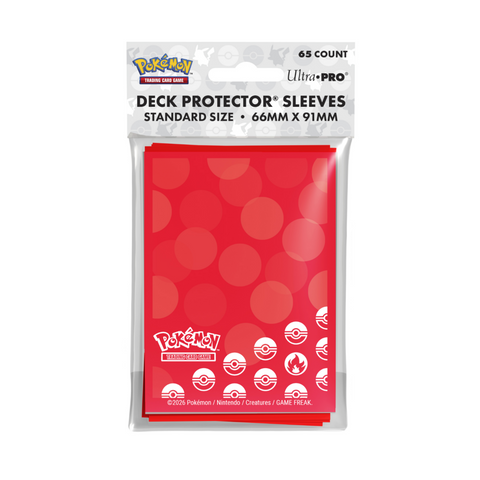 Ultra Pro Pokemon Energy Fire Type Deck Protector Sleeves 65 Count
