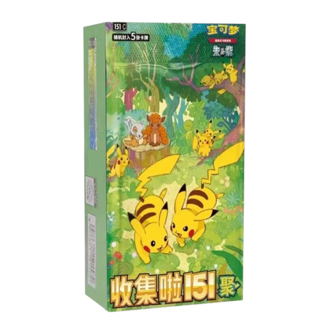 Pokemon 151c Gathering Slim Booster Box (Chinese)
