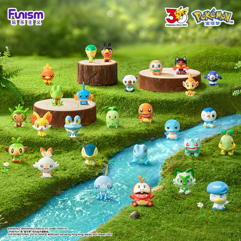[PRE ORDER] Funism Pokemon 30th Anniversary First Partner Series Blind Case (Chinese)