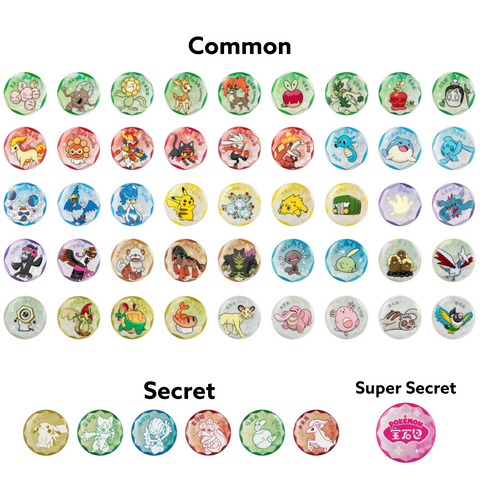 [PRE ORDER] Pokemon Gem Pack Badge Set Vol. 2 (Chinese)