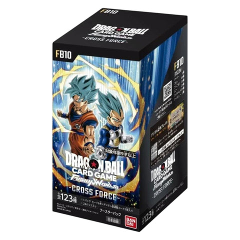 Dragon Ball Super Fusion World: Cross Force FB10 - Booster Box (Japanese)
