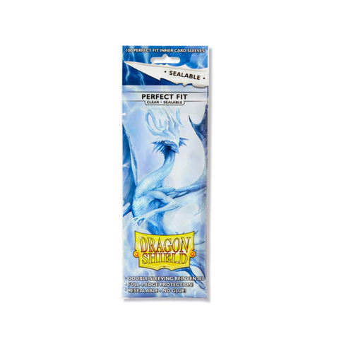 Dragon Shield Perfect Fit Sealable Inner Sleeves Standard Size Card Sleeves