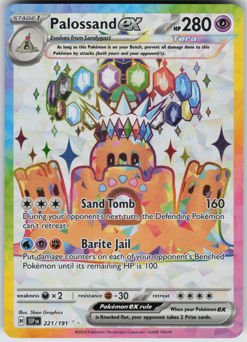 Palossand ex 221/191 NM