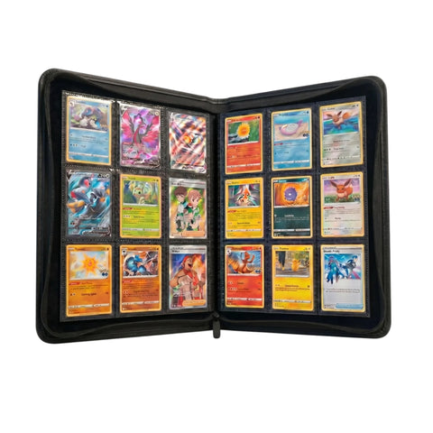 EVORETRO Zip-Up Card Binder 9-Pocket