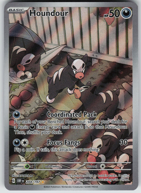 Houndour 204/197 NM