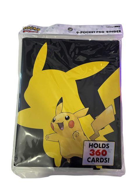 Ultra Pro: Pokémon Pikachu Binder [9 pocket]