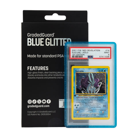GradedGuard Limited Edition Blue Glitter (PSA)