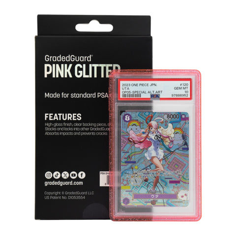 GradedGuard Limited Edition Pink Glitter (PSA)