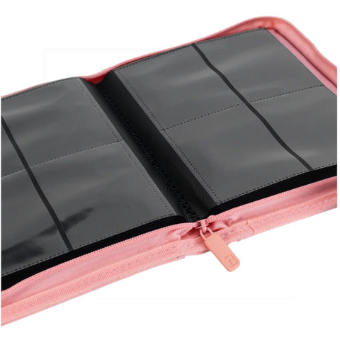 Vault X Exo-Tec Zip Binder Just Pink 4-Pocket