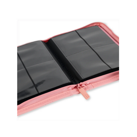 Vault X Exo-Tec Zip Binder Just Pink 4-Pocket