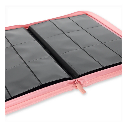 Vault X Exo-Tec Zip Binder Just Pink 9-Pocket
