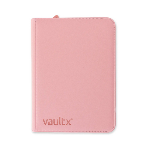 Vault X Exo-Tec Zip Binder Just Pink 9-Pocket