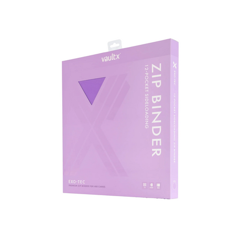 Vault X: Exo-Tec [Zip Binder] Just Purple