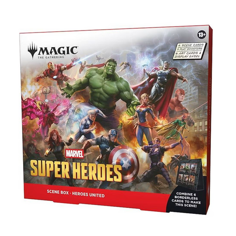 [Pre-Order] Magic: The Gathering Marvel Super Heroes Scene Box (set of 2)