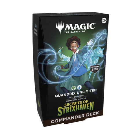 Magic: The Gathering Strixhaven Commander Deck – Quandrix Unlimited