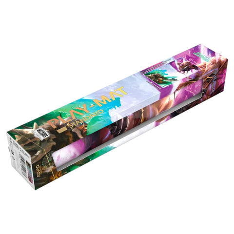 Magic The Gathering: Reality Fracture Playmat - Black & Green Uncommon