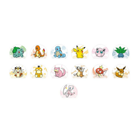 Pokemon 151 Collect Journey Clip Holder Set (Chinese)
