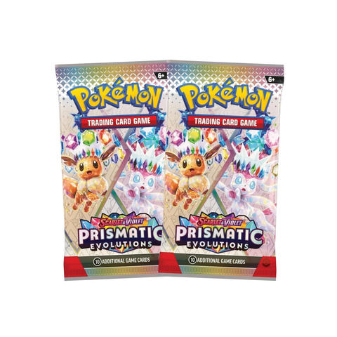 Pokemon Prismatic Evolutions Mini Tin
