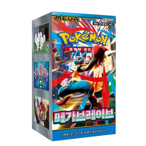 Pokemon Mega Brave M1L Booster Box (Korean)