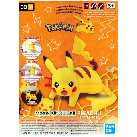 Bandai Model Kit Quick! - Battle Pikachu
