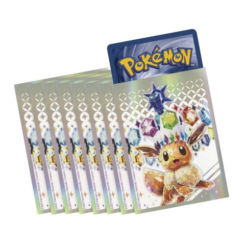 Pokemon Prismatic Evolution Eevee 65 ct card sleeves Pokemon Prismatic Evolution Eevee 65 ct card sleeves