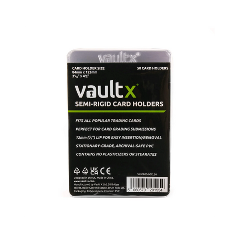 Vault X: Semi-Rigid Card Holders [50ct]