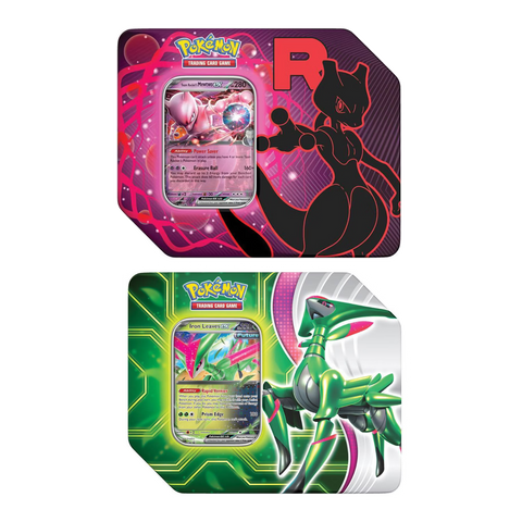 Pokemon Team Rocket Paradox Clash Tin Bundle